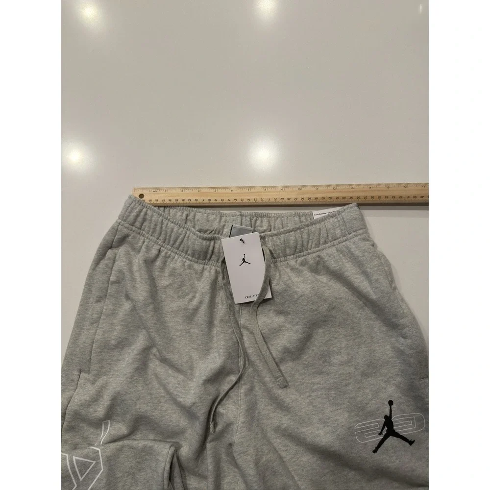 Jordan Sport Crossover Fleece Sweatpants Mens M Grey Dri-FIT Activewear